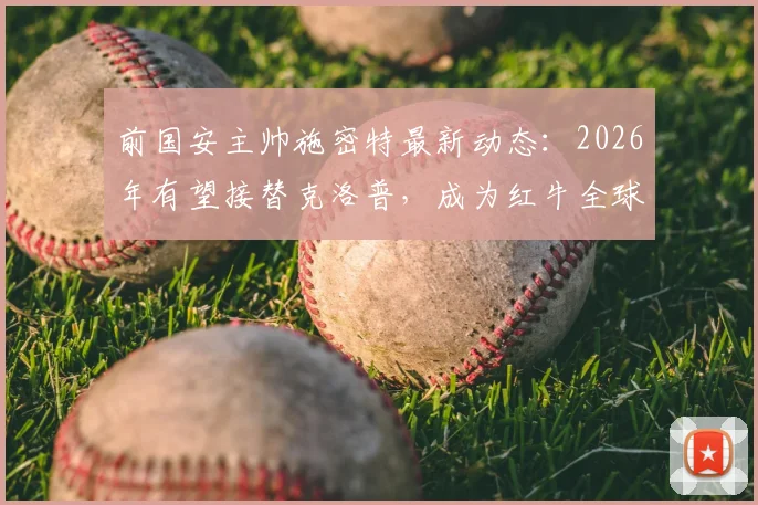 前国安主帅施密特最新动态：2026年有望接替克洛普，成为红牛全球体育总监候选人分析
